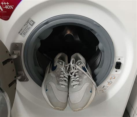 nikes wassen in wasmachine